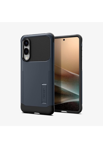Spigen Samsung Uyumlu Galaxy S25 Edge İle Uyumlu Kılıf Slim Armor Metal Slate