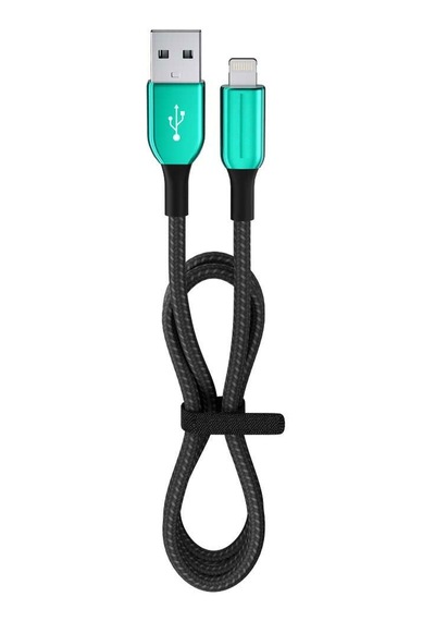 Skygo 12 Watt 2.4a Usb-a To Lightning 1.2m Hızlı Şarj Kablosu Yeşil Fc35