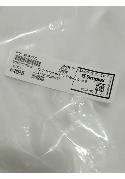 Simplex 4098-9770 Karbon Monoksit Co Sensörü