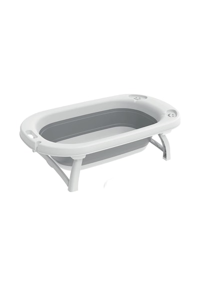 Omnipazar Ak-729 Katlanır Bebek Yıkama Banyo Küveti Beyaz - Gri