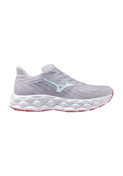 Mizuno Wave Sky 8 Kadın Koşu Ayakkabısı Gri / Beyaz Çok Renkli