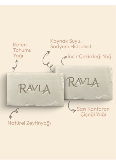 Ravla Değerli Yağlar Sabunu - 180-190g 2 Adet