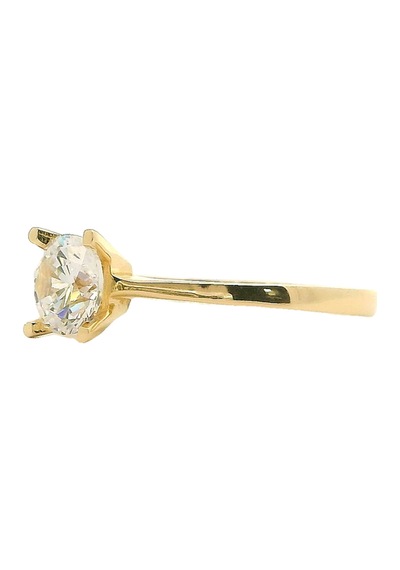 Cigold Tektaş Yüzük 14 Ayar Altın 1.45 Gr Oa-c11501029208 Renkli