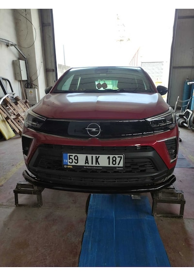 Opel Crossland X 2021+ 3'lü Set Tregaron Basamak - Ön Bıyık - Arka Koruma