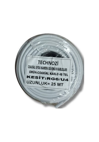 48 Tel 25 Metre Uydu Kablosu
