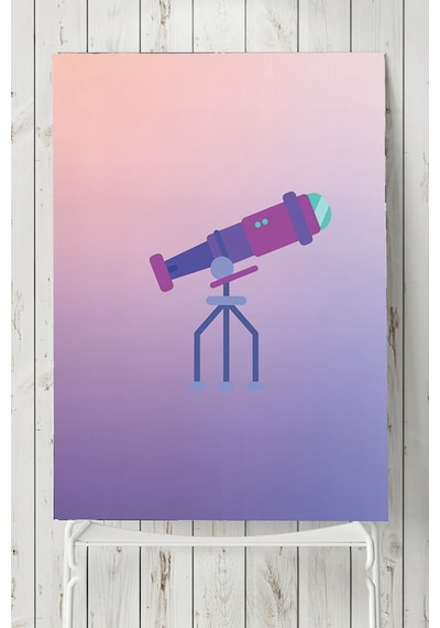 Uzay Temalı Çocuk Odası Poster 3