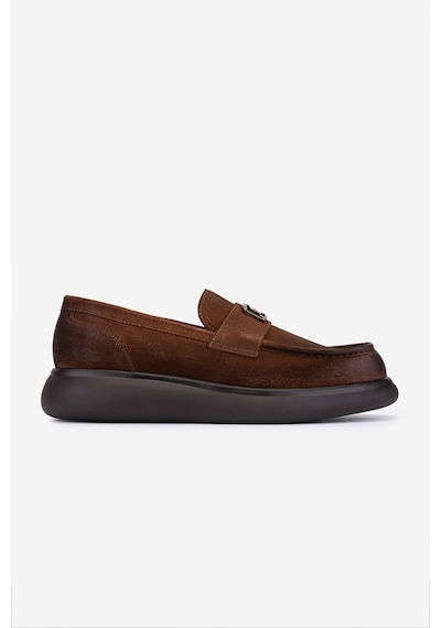 Valmenti Erkek Hakiki Deri Taba Loafer Ayakkabı 1171 260-04 Erk Ayk Sk25-26 Taba Pstl Esk Suet Taba