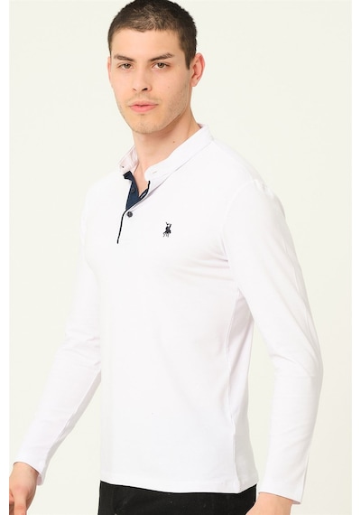 V4009 Dewberry Erkek Sweatshırt-beyaz Beyaz