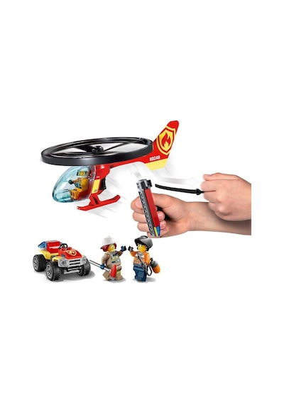 LEGO® City 60248 İtfaiye Helikopteri Müdahalesi 93 Parça