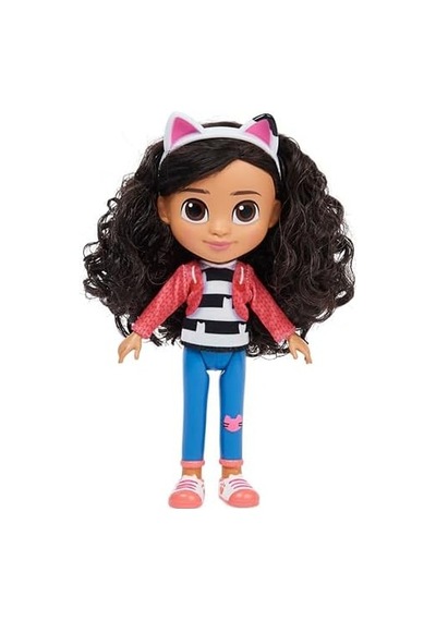 Gabby's Dollhouse, Gabby 20cm Bebek, 6060430, Çok Renkli