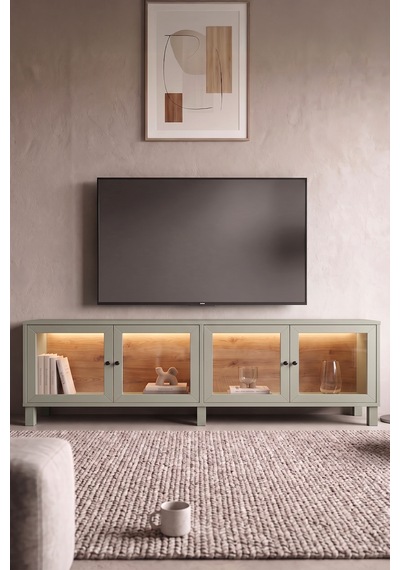 Robin Home Prime Temperli Cam Kapaklı Neon Led Işıklı Tv Ünitesi Tv Sehpası Vitrin Ahşap Ayaklı Sepet-ıhlamur Yeşili Yeşil Robin Home Prime Temperli Cam Kapaklı Neon Led Işıklı Tv Ünitesi Tv Sehpası Vitrin Ahşap Ayaklı Sepet-ıhlamur Yeşili Yeşil