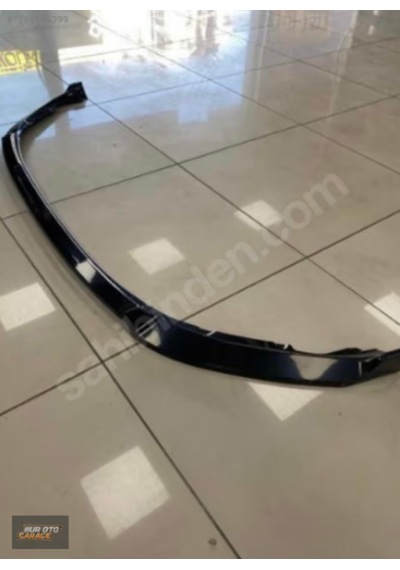 Clio 5 2020+ Ön Tampon Lipi Ek Karlık 3 Parça Parlak Siyah