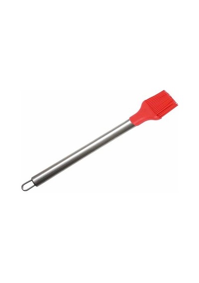 Epinox Silikon Çelik Saplı Gıda Fırçası Kırmızı (CSK-25)