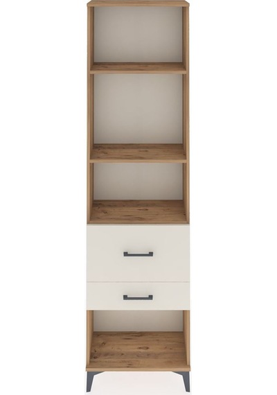 Arges Dolap 3 Raflı 2 Çekmeceli 60x30x221 Çam-aytaşı Atlas Çam