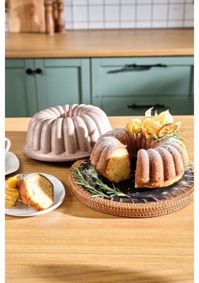 Emsan Arya Döküm Kek Kalıbı Rose Gold Pembe