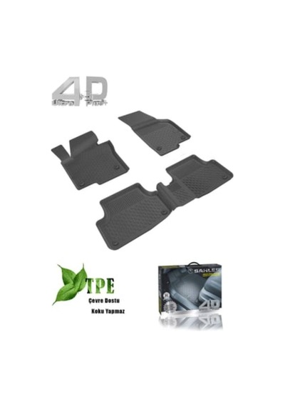 Sahler Paspas 4.5d Volkswagen Tiguan 2008 - 2015 Siyah