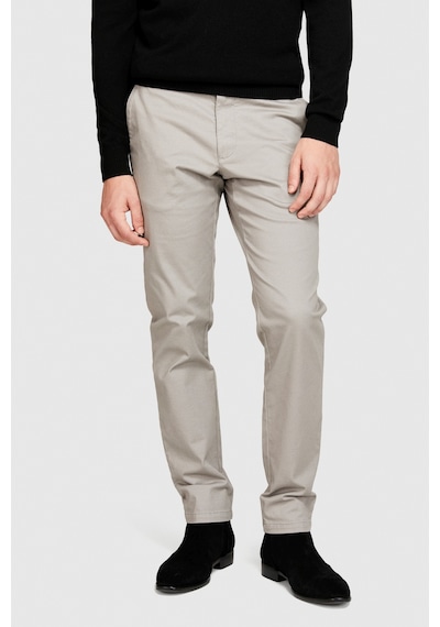 Sisley Slim Fit Vintage Efekt Chino Pantolon Erkek Siyah Pantolon - 323a4dm6sf02y