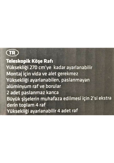 Primanova Paloma N29 Alüminyum Raflı Yaylı Köşe Seti Mat Eloksal Çok Renkli Primanova Paloma N29 Alüminyum Raflı Yaylı Köşe Seti Mat Eloksal Çok Renkli