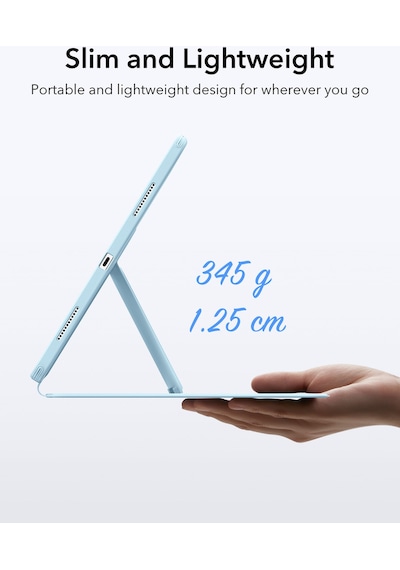 iPad Uyumlu  Air 10.9 İnç 4/5 4. Nesil/5. Nesil - Air 11 M2-m3/ 2024-2025 Flip Kalem Tutucu Kılıf Kapaklı Kılıf