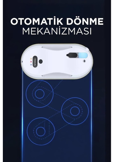Torima S9 Beyaz Su Püskürtmeli Uzaktan Kumandalı Cam Pencere Temizleme Robotu
