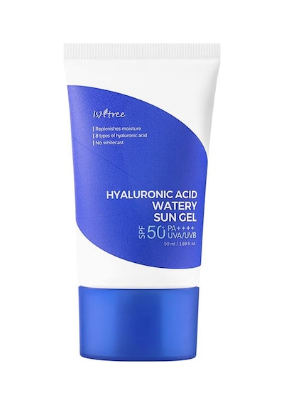 Isntree Hyaluronic Acid Watery Sun Gel 50 Ml Kimyasal Filtreli 8 Tip Hyalüronik Asit İçeren Spf50+ Güneş Koruyucu Bakım Jeli