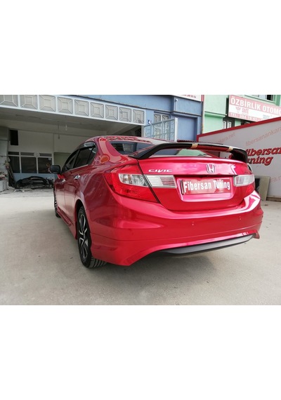 Honda Civic Fb7 Si Spoiler---Fibersan Tuning