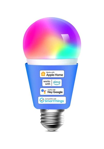 Meross Akıllı Wi-fi Ampul, Apple Homekit İle Çalışır, Wifi Lamba, Led, Çok Renkli, Kısılabilir Ampul, Siri, Alexa, Google Home Ve Smartthings İle Uyumlu, E27 Sıcak Beyaz Diğer