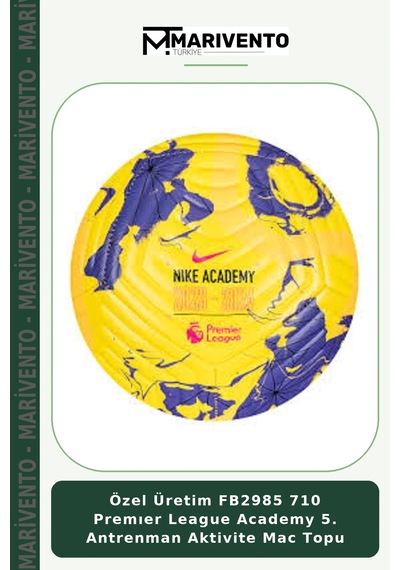 Özel Üretim Fb2985 710 Premıer League Academy 5. Antrenman Aktivite Mac Topu Çok Renkli
