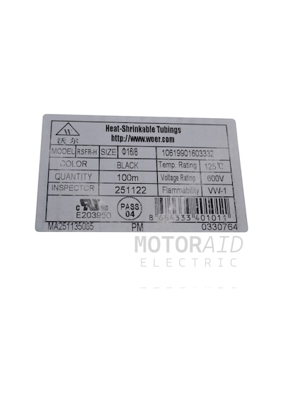 16mm Siyah Isı İle Daralan Makaron Kablo Izolasyon