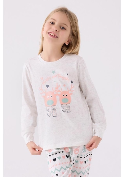 Roly Poly 3486-2 Kız Çocuk Pijama Takımı 001