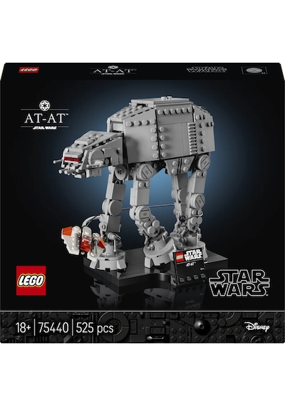 LEGO® Star Wars: İmparatorun Dönüşü AT-AT™ 75440 - Yetişkinler için Orijinal Detaylar İçeren Yaratıcı Model Yapım Seti (525 Parça)