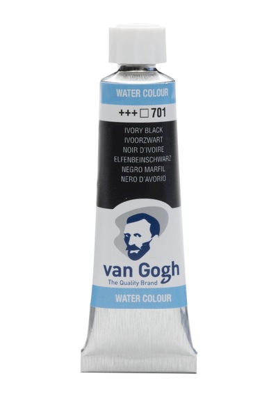 Van Gogh Tüp Suluboya - 701 Ivory Black - 10ml