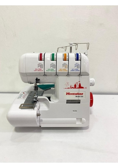Moonstar 320 Ev Tipi 3 - 4 İplik Overlok Dikiş Makinesi