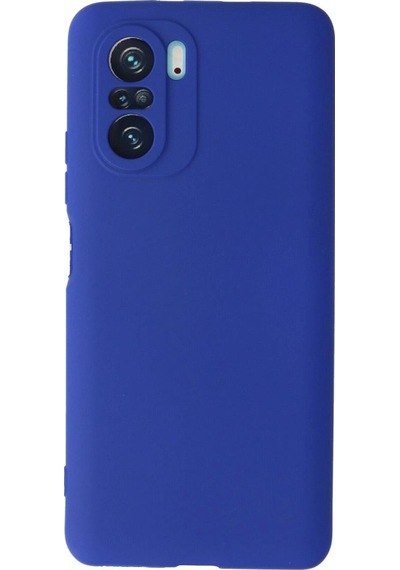 Xiaomi Poco F3 Kılıf First Silikon - Lacivert Diğer