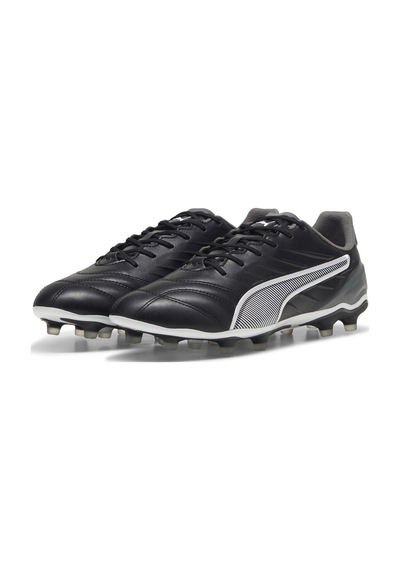 Puma 10786201 Kıng Pro Fg/ag Puma Black-puma White Unısex Krampon 46 Beyaz