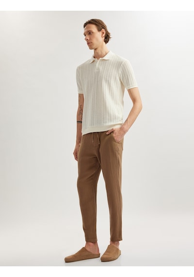 Koton Pamuklu Müslin Chino Cep Detaylı Beli Bağcıklı Pantolon Kahverengi 5sam40011hw Kahve Kahverengi Koton Pamuklu Müslin Chino Cep Detaylı Beli Bağcıklı Pantolon Kahverengi 5sam40011hw Kahve Kahverengi