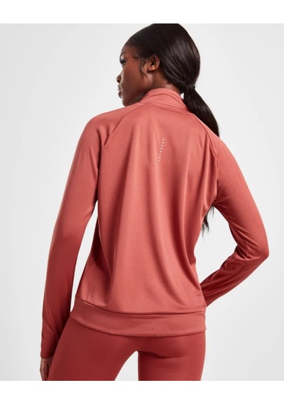 Nike Swift Dri-fıt Swoosh Run Dm7769-691 Kadın Koşu Üstü Uzun Kollu Top Kadın Sweatshirt Kiremit