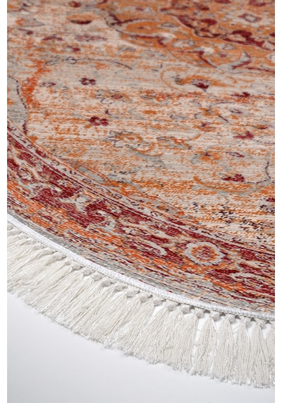 Eko Trend Djt Yıkanabilir Kaymaz Taban Oval 3 Lü Yatak Odası Takımı P1356 Vintage Kırmızı