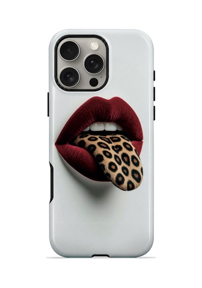 Velvoria Valestra Leopar Dudak Apple Apple iPhone Uyumlu 16 Pro Max Magsafe Koruma Kılıfı Valestra Magline - Leopar Dudak