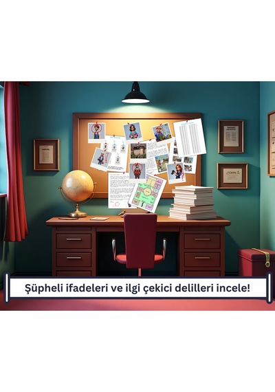 Dedektif Ayla Kumru Sümela Manastırı'nın Gizemi, Çocuklar İçin Eğlenceli Dedektiflik Oyunu