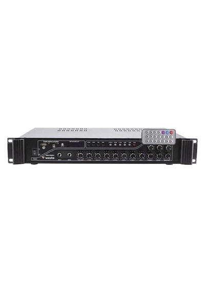 Westa Wm 2080u 200 Watt Trafolu 3 Bölge Kontrollü Mixer Anfi Cami Toplantu Konferans Salonu Okul İçin Amfi