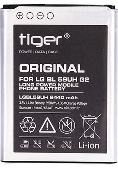 Tiger LG Uyumlu G2 Mini D610 Bl-59Uh Batarya 2440 Mah