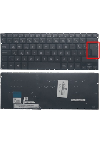 Asus Uyumlu ZenBook UX303LB, UX303UA Klavye Işıklı (Siyah TR) (Pars Power) Büyük Enter - Işıklı 753840 Asus Uyumlu ZenBook UX303LB, UX303UA Klavye Işıklı (Siyah TR) (Pars Power) Büyük Enter - Işıklı 753840