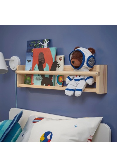 Ikea Aftonsparv Peluş Oyuncak 28 Cm Beyaz - Kahverengi - Mavi