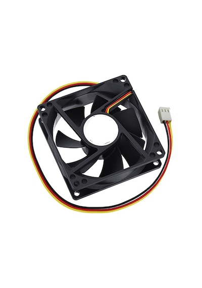 9cm 3Pin Kasa Fanı 9 CM 12 Volt 3 Pinli Fan 9 Cm Fan 90 x 90 x 25 MM