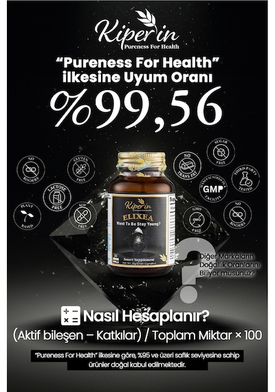 Kiperin Elixea Takviye Edici Gıda 60 Kapsül