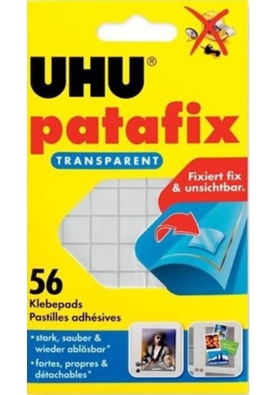 Uhu Patafıx Invısıble Şeffaf 56 Lı Paket 48815