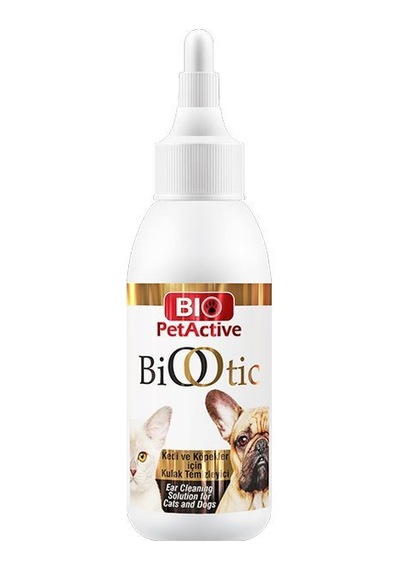 Bio Petactive Biootic Kediler için Kulak Temizleyici 100 ML