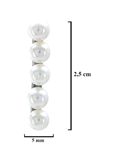 Ferizz Uzun İnci Kadın Küpe Unk-768 Beyaz