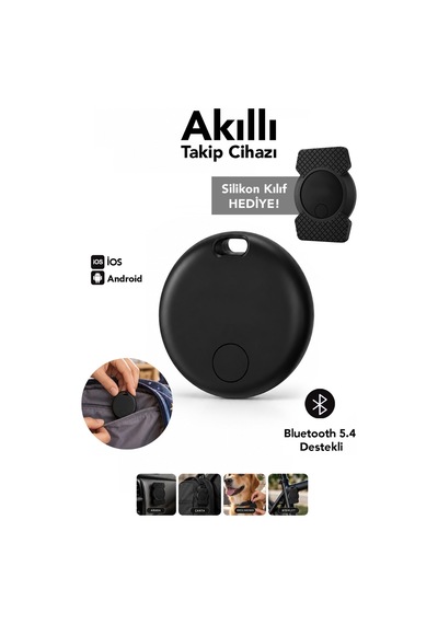 Akıllı Takip Cihazı - Manyetik Kılıf Tasarımlı Ios Android Uyumlu Airtag Akıllı Gps